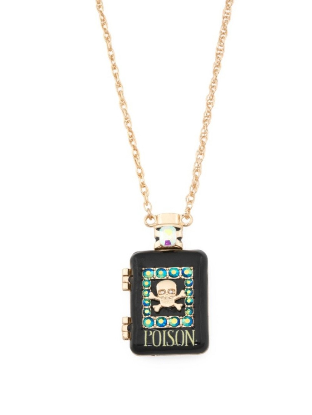 Betsey Johnson Poison Bottle Pendant Necklace (NWT)